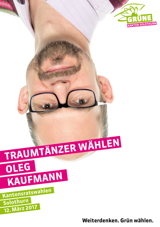 Traumtänzer wählen Oleg Kaufmann Kantonsratswahlen Solothurn 2017