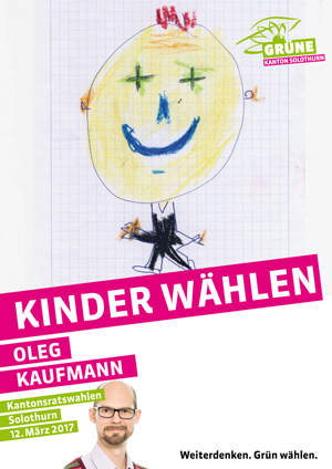 Oleg kaufmann wahlwerbung kantonsratswahlen 2017